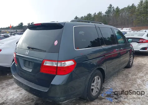 2006 Honda Odyssey Ex-L z USA, uszkodzony, nr VIN 5FNRL38716B040325